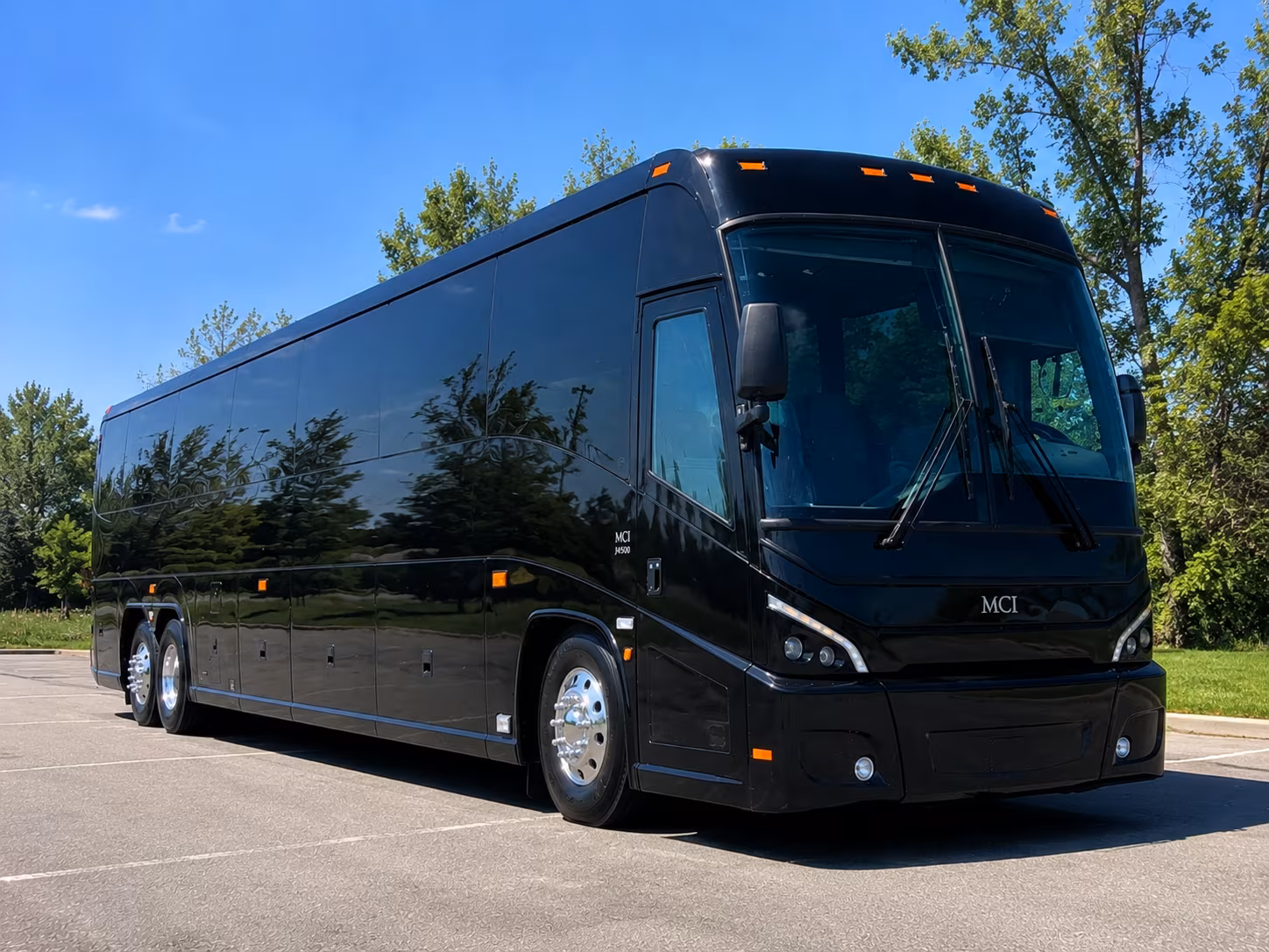 charter buses for large troy weddings with 200 300 or 400 guests