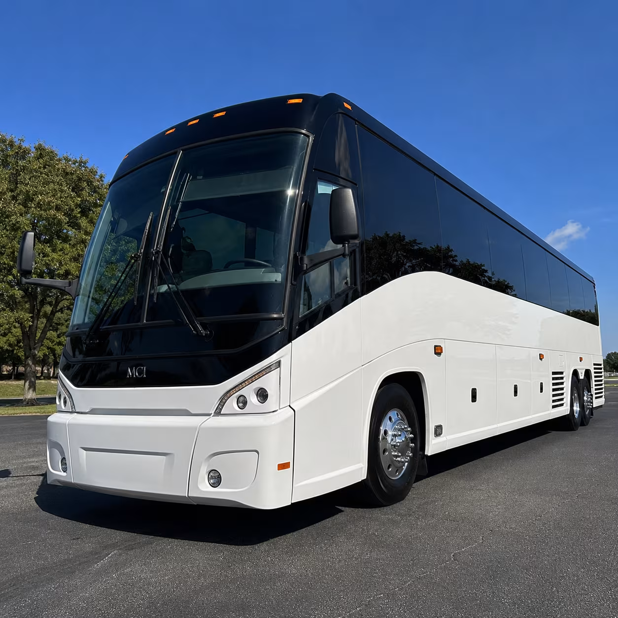 moving a large group to the detroit auto show or automation alley one bus handles it