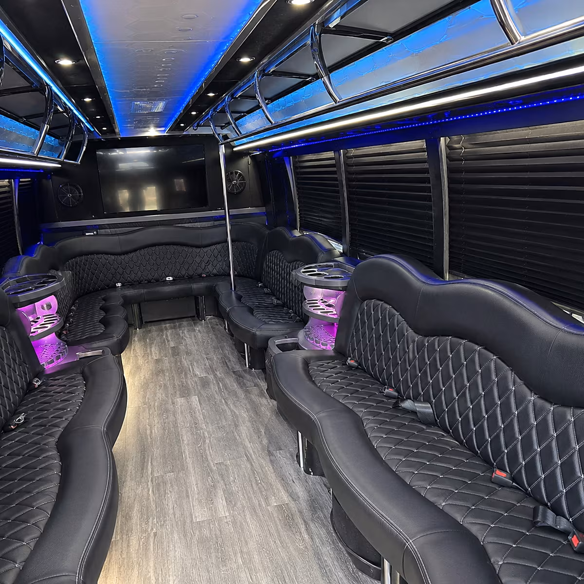 party buses with the amenities your troy prom group will love