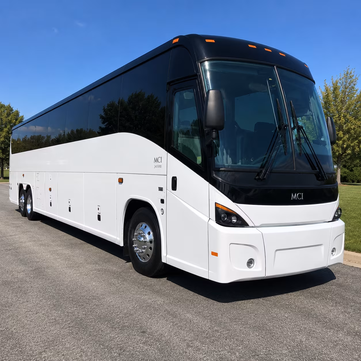 these buses are ready for off site training days and corporate event shuttles