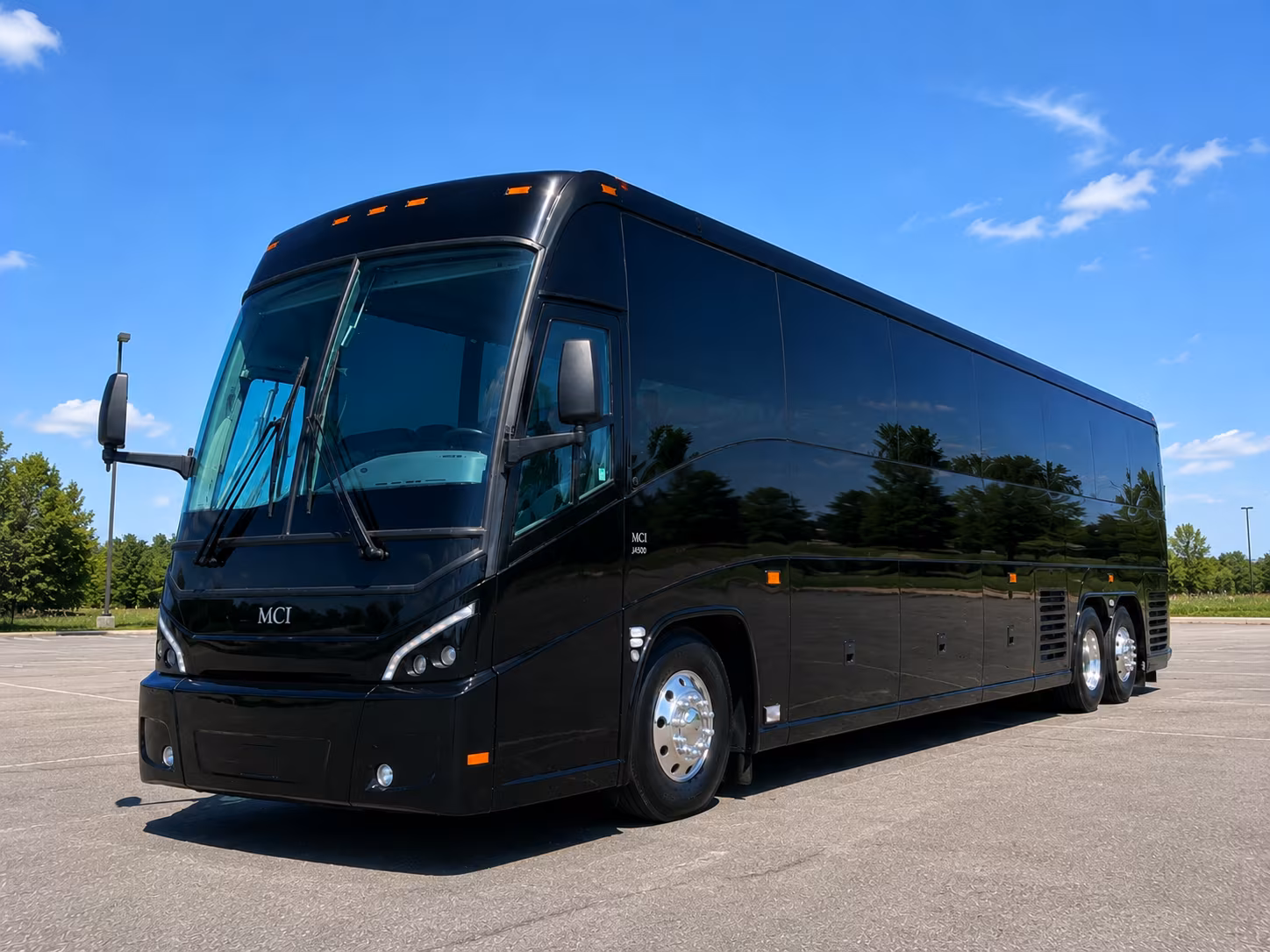 troy bus rental service area